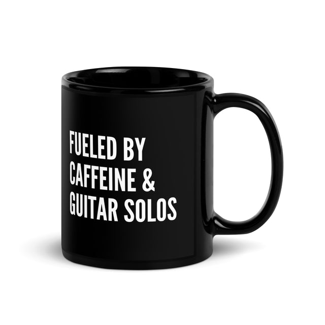 Fueled By Caffeine & Guitar Solos Mug