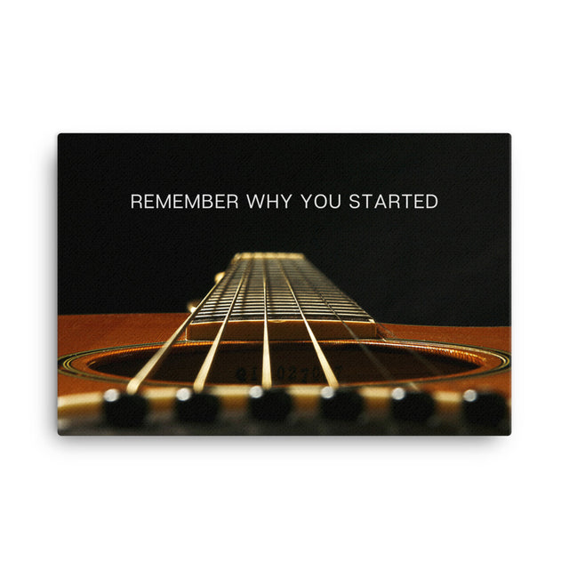 Remember Why You Started - Guitar