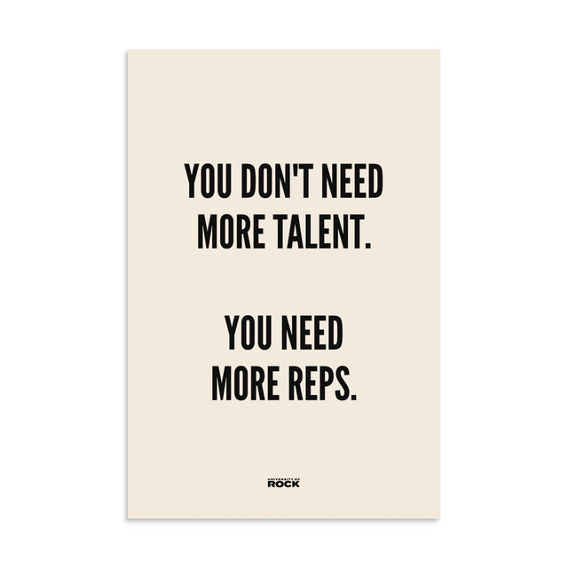 More Reps — Art Print
