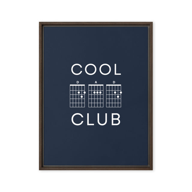 Cool Dad Club Canvas