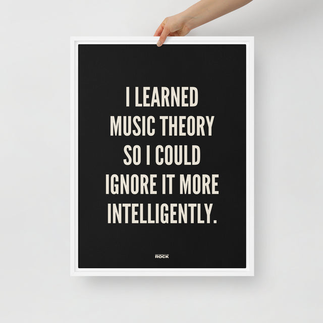 I Learned Music Theory