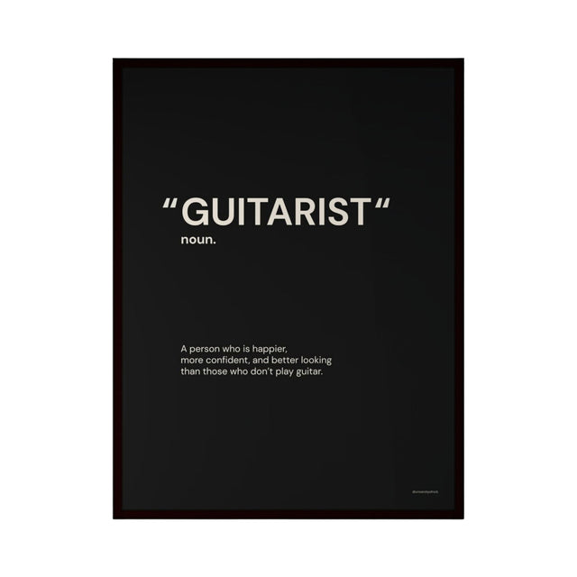 The Definition of a Guitarist