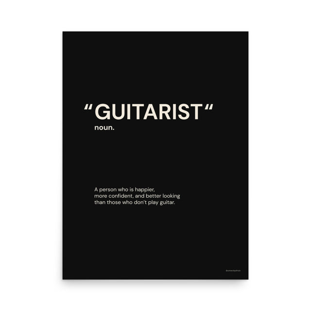 The Definition of a Guitarist