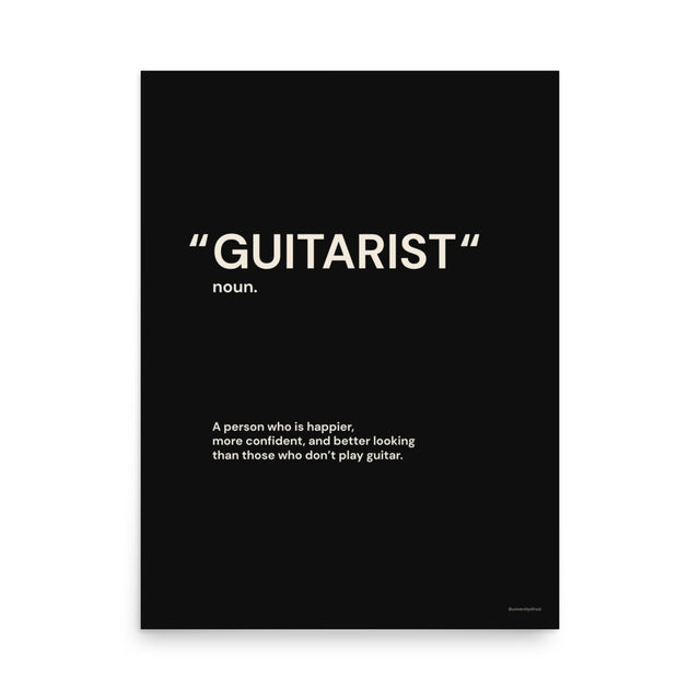 The Definition of a Guitarist