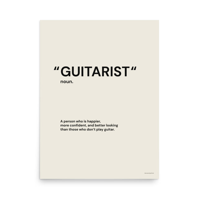 The Definition of a Guitarist