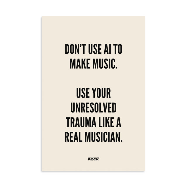 Unresolved Trauma — Art Print
