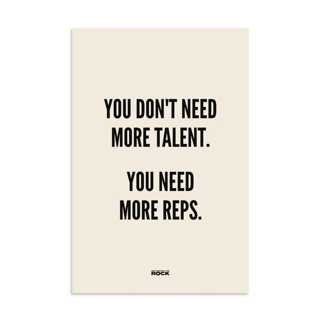 More Reps — Art Print