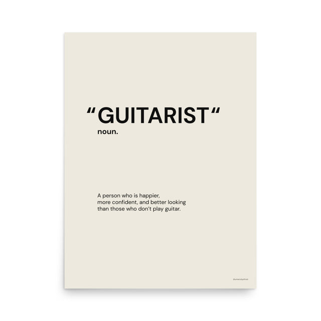 The Definition of a Guitarist